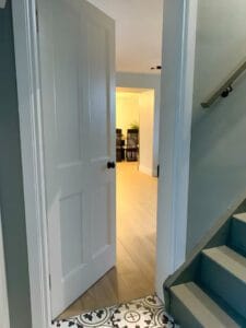 Farmhouse entrance